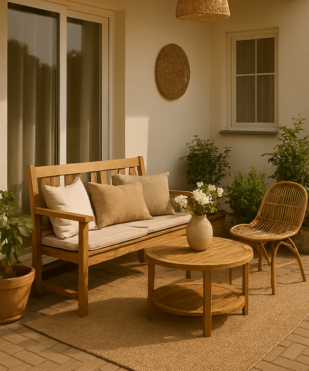 home terrace with co